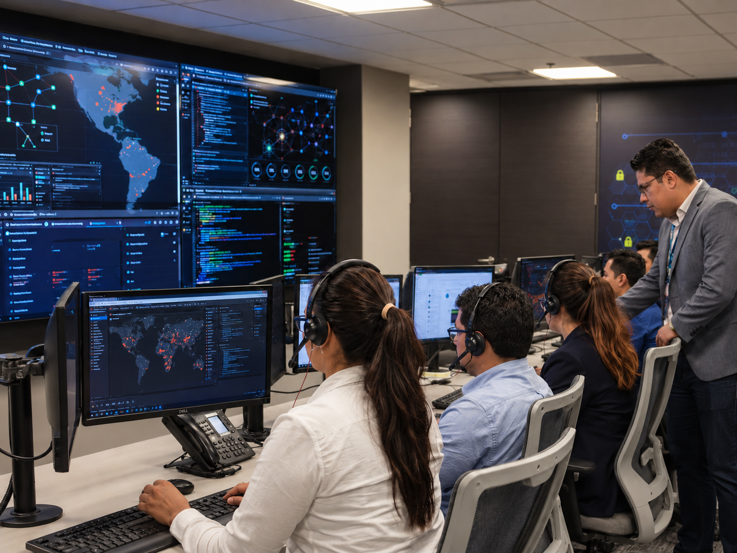 Monitoreo de Ciberseguridad SOC 24/7